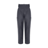 Calça Reta Couro
