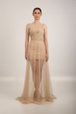 Vestido Longo Nude