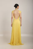 Vestido Longo Amarelo