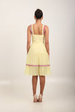 Vestido Curto Amarelo